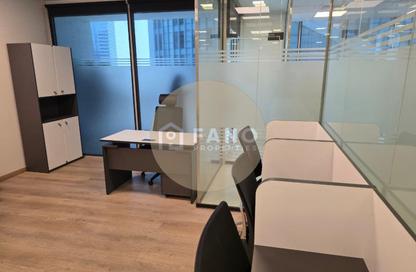 Office Space - Studio - 1 Bathroom for rent in The Prime Tower - Business Bay - Dubai