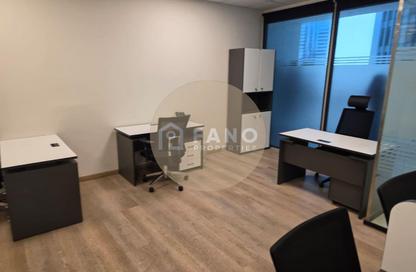 Office Space - Studio - 1 Bathroom for rent in The Prime Tower - Business Bay - Dubai