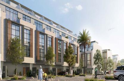 Townhouse - 4 Bedrooms - 7 Bathrooms for sale in Reportage Village Khalifa City - Khalifa City - Abu Dhabi