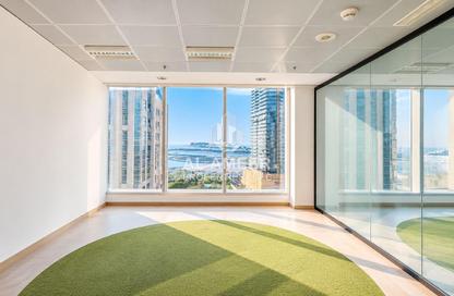 Office Space - Studio - 1 for rent in Al Habtoor Business Tower - Dubai Marina - Dubai