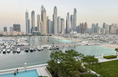 شقة - 2 غرف نوم - 2 حمامات للايجار في برج Marina Vista 2 - مارينا فيستا - إعمار بيتشفرونت - دبي هاربور - دبي