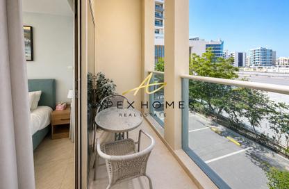 Apartment - Studio - 1 Bathroom for rent in Samana Greens - Arjan - Dubai