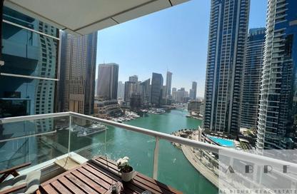 Apartment - 2 Bedrooms - 3 Bathrooms for rent in Continental Tower - Dubai Marina - Dubai