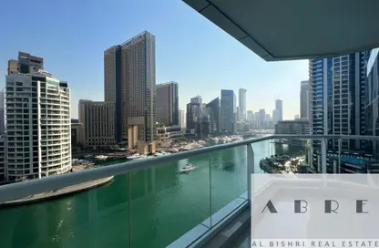 شقة - 2 غرف نوم - 3 حمامات للايجار في برج كنتننتال - دبي مارينا - دبي