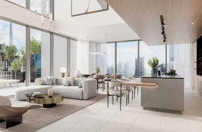 شقة - غرفة نوم - 2 حمامات للبيع في ون ريفر بوينت - الخليج التجاري - دبي