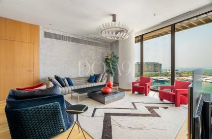 Apartment - 3 - 5 for rent in Bulgari Resort  and  Residences 2 - Bulgari Resort  and  Residences - Jumeirah Bay Island - Jumeirah - Dubai