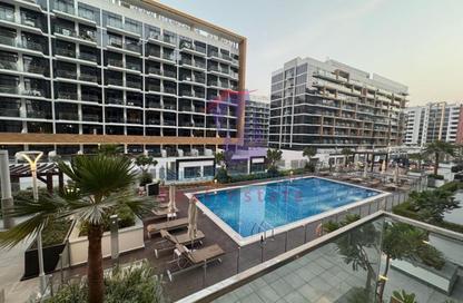 Apartment - Studio - 1 Bathroom for rent in Azizi Riviera 38 - Azizi Riviera - Meydan One - Meydan - Dubai