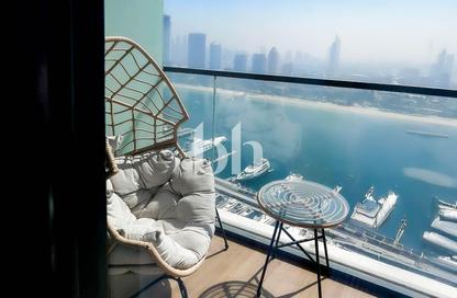 شقة - 2 غرف نوم - 1 حمام للايجار في برج Marina Vista 2 - مارينا فيستا - إعمار بيتشفرونت - دبي هاربور - دبي