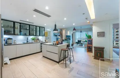 شقة - 2 غرف نوم - 3 حمامات للايجار في مساكن المارينا 4 - مساكن المارينا - نخلة جميرا - دبي