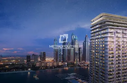 Apartment - 4 Bedrooms - 4 Bathrooms for sale in Beachgate by Address - EMAAR Beachfront - Dubai Harbour - Dubai