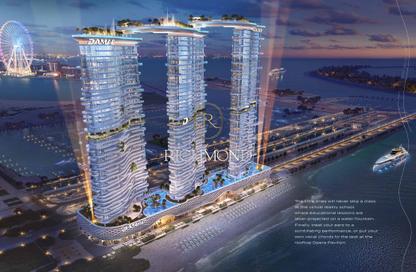 Apartment - 5 - 6 for sale in Damac Bay Tower B - Damac Bay - Dubai Harbour - Dubai