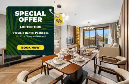 Apartment - 1 Bedroom - 2 Bathrooms for rent in Anantara Residences - Al Rifa'ah - Al Heerah - Sharjah