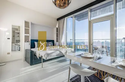 Apartment - Studio - 1 Bathroom for rent in Miraclz Tower by Danube - Arjan - Dubai