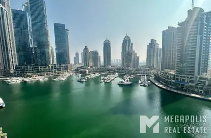 شقة - 3 غرف نوم - 5 حمامات للايجار في برج المارينا - دبي مارينا - دبي