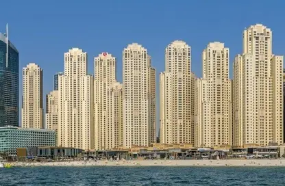 Apartment - 1 Bedroom - 2 Bathrooms for rent in Bahar 6 - Bahar - Jumeirah Beach Residence - Dubai
