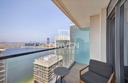 Apartment - 1 Bedroom - 1 Bathroom for rent in Marina Vista Tower 2 - Marina Vista - Emaar Beachfront - Dubai Harbour - Dubai