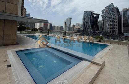 Apartment - 1 Bedroom - 2 Bathrooms for rent in Hamilton Tower - Business Bay - Dubai