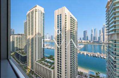 Apartment - 1 - 1 for rent in Beach Vista Tower 1 - Beach Vista - Emaar Beachfront - Dubai Harbour - Dubai