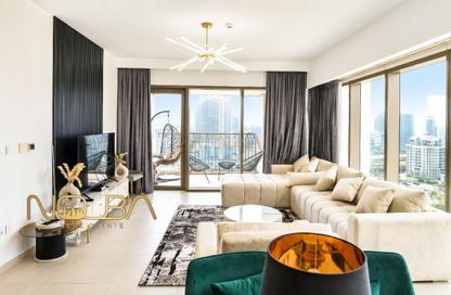 Apartment - 3 - 4 for rent in Downtown Views II Tower 3 - Downtown Views II - Zabeel 2 - Zabeel - Dubai