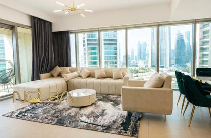 Apartment - 3 - 4 for rent in Downtown Views II Tower 3 - Downtown Views II - Zabeel 2 - Zabeel - Dubai