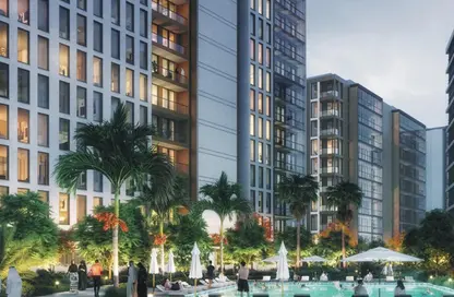 شقة - غرفة نوم - 2 حمامات للبيع في ألفه - تجارية مويلح - الشارقة