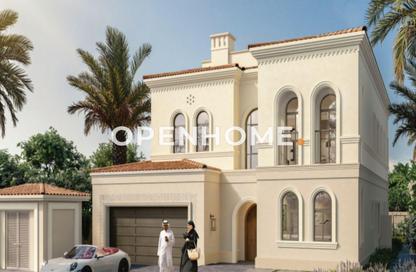 Villa - 3 Bedrooms - 6 Bathrooms for sale in Bloom Living - Zayed City (Khalifa City C) - Khalifa City - Abu Dhabi