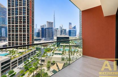 Apartment - Studio - 1 Bathroom for rent in Peninsula Five - Peninsula - Business Bay - Dubai