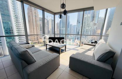 Apartment - 1 - 2 for rent in Indigo Tower - JLT Cluster D - Jumeirah Lake Towers - Dubai