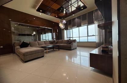 Apartment - 3 Bedrooms - 4 Bathrooms for rent in Ajman Corniche Residences - Ajman Corniche Road - Ajman