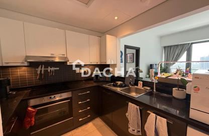 Apartment - 1 Bedroom - 2 Bathrooms for rent in Silverene Tower B - Silverene - Dubai Marina - Dubai