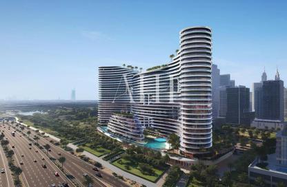 Apartment - 1 - 1 for sale in Binghatti Aquarise - Business Bay - Dubai