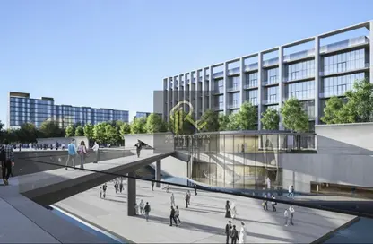 دوبلكس - 2 غرف نوم - 2 حمامات للبيع في ايل تياترو ريزيدنسيز-2 - حي نسيج - الجادة - الشارقة