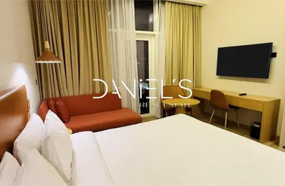 شقة - 1 حمام للايجار في تاور 1 - ترحاب هوتيل اند تاورز - مثلث قرية جميرا - دبي