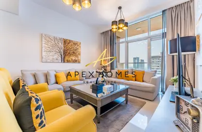 Apartment - 1 Bedroom - 2 Bathrooms for rent in Ghalia Tower - District 18 - Jumeirah Village Circle - Dubai