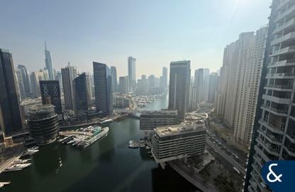 Apartment - 1 Bedroom - 2 Bathrooms for rent in Bay Central Tower Central - Bay Central - Dubai Marina - Dubai