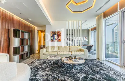 شقة - 3 غرف نوم - 3 حمامات للايجار في برج ضمان - مركز دبي المالي العالمي - دبي