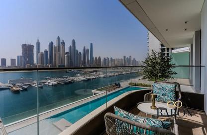 شقة - 2 غرف نوم - 2 حمامات للايجار في برج Palace Beach ريزيدنس 2 - بالاس بيتش ريزيدنس - إعمار بيتشفرونت - دبي هاربور - دبي