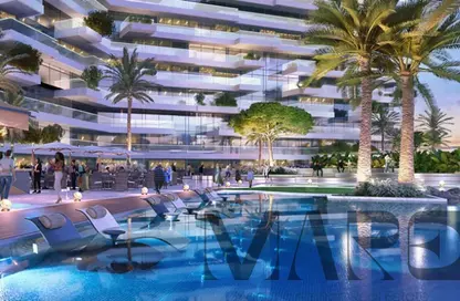 Apartment - 1 Bedroom - 2 Bathrooms for sale in Golf Greens 1 Tower A - Golf Greens 1 - Golf Greens - DAMAC Hills - Dubai