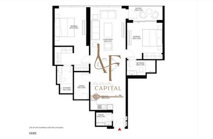 Apartment - 2 Bedrooms - 2 Bathrooms for sale in Sobha Hartland Waves Opulence - Sobha Hartland - Mohammed Bin Rashid City - Dubai