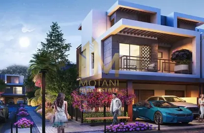 تاون هاوس - 4 غرف نوم - 4 حمامات للبيع في فيوليت 2 - فيوليت - داماك هيلز 2 - دبي