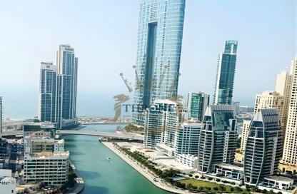 شقة - غرفة نوم - 2 حمامات للبيع في برج إسكان - دبي مارينا - دبي