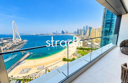 Apartment - 2 - 3 for rent in Jumeirah Gate Tower 2 - The Address Jumeirah Resort and Spa - Jumeirah Beach Residence - Dubai