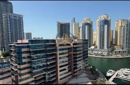 شقة - غرفة نوم - 2 حمامات للايجار في شراع المارينا - دبي مارينا - دبي