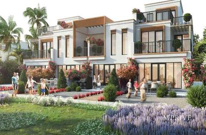 Townhouse - 5 Bedrooms - 7 Bathrooms for sale in Mykonos - Damac Lagoons - Dubai
