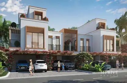 Townhouse - 5 Bedrooms - 7 Bathrooms for sale in Mykonos - Damac Lagoons - Dubai