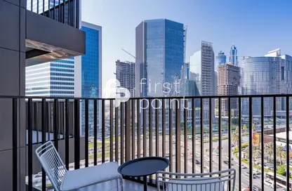 شقة - غرفة نوم - 2 حمامات للايجار في أحد ريزيدنس - الخليج التجاري - دبي