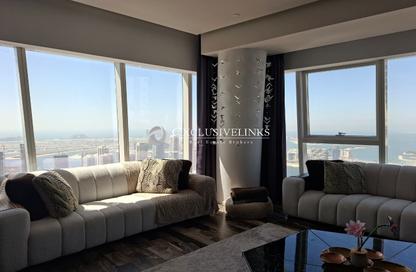 Apartment - 4 Bedrooms - 5 Bathrooms for rent in Damac Heights - Dubai Marina - Dubai