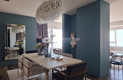 Apartment - 4 Bedrooms - 5 Bathrooms for rent in Damac Heights - Dubai Marina - Dubai