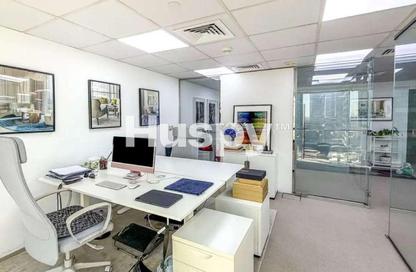 Office Space - Studio - 1 Bathroom for rent in Indigo Tower - JLT Cluster D - Jumeirah Lake Towers - Dubai