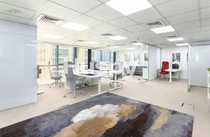 Office Space - Studio - 1 Bathroom for rent in Indigo Tower - JLT Cluster D - Jumeirah Lake Towers - Dubai